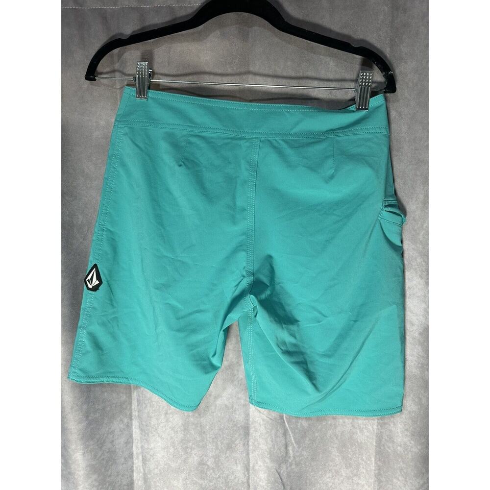 Volcom Lido Print Mod Boardshorts Boys' 27 Cleanwater Pocket Lace Up Closure - Picture 2 of 2